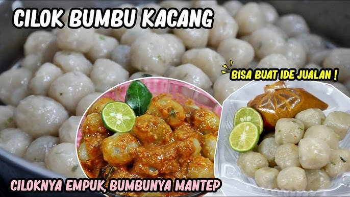 Cara Membuat Cilok Aci Bumbu Kacang, Sebagai ide Jualan