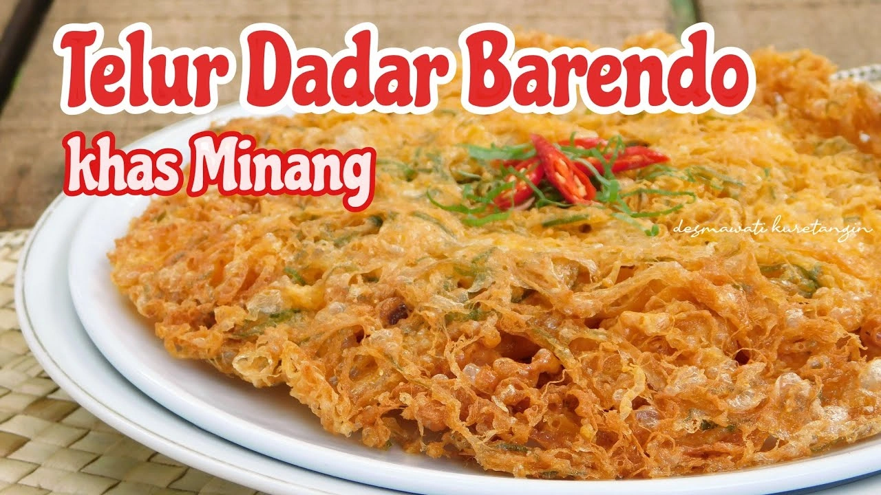 Tips Membuat Telur Barendo Crispy Khas Minang yang Garing Sempurna
