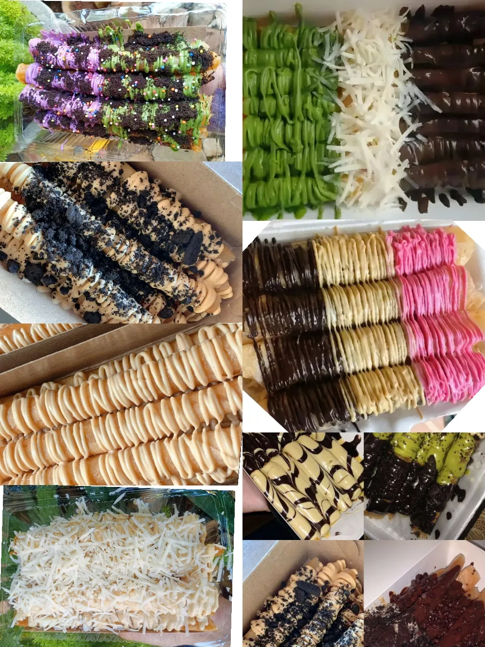 Varian Topping dan Isian untuk Banana Roll Kekinian