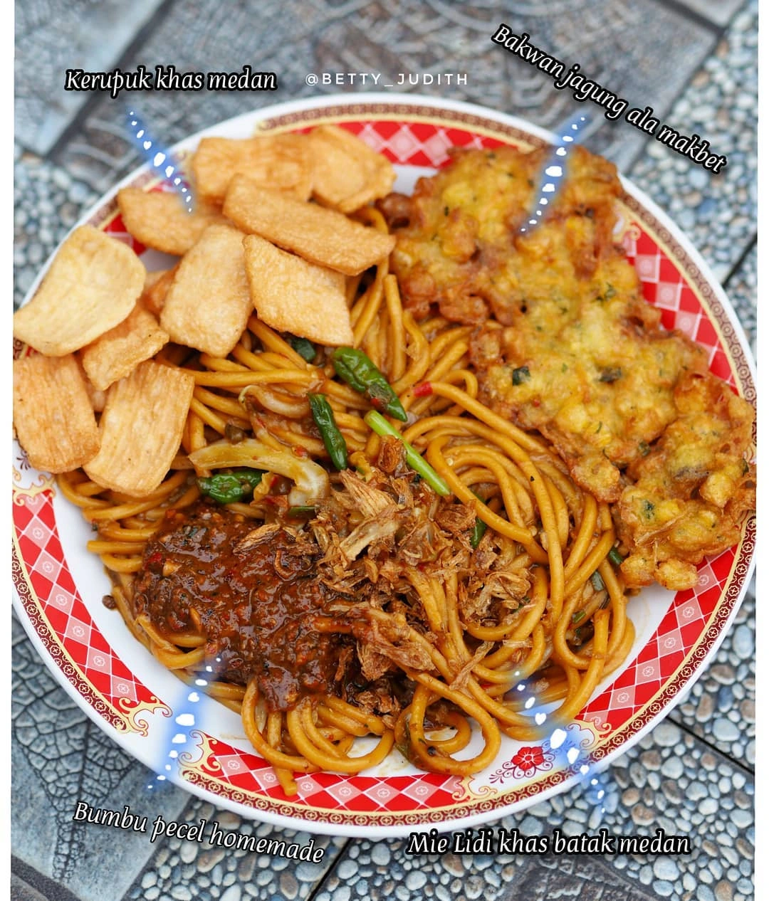 Variasi Topping Mie Gomak Medan